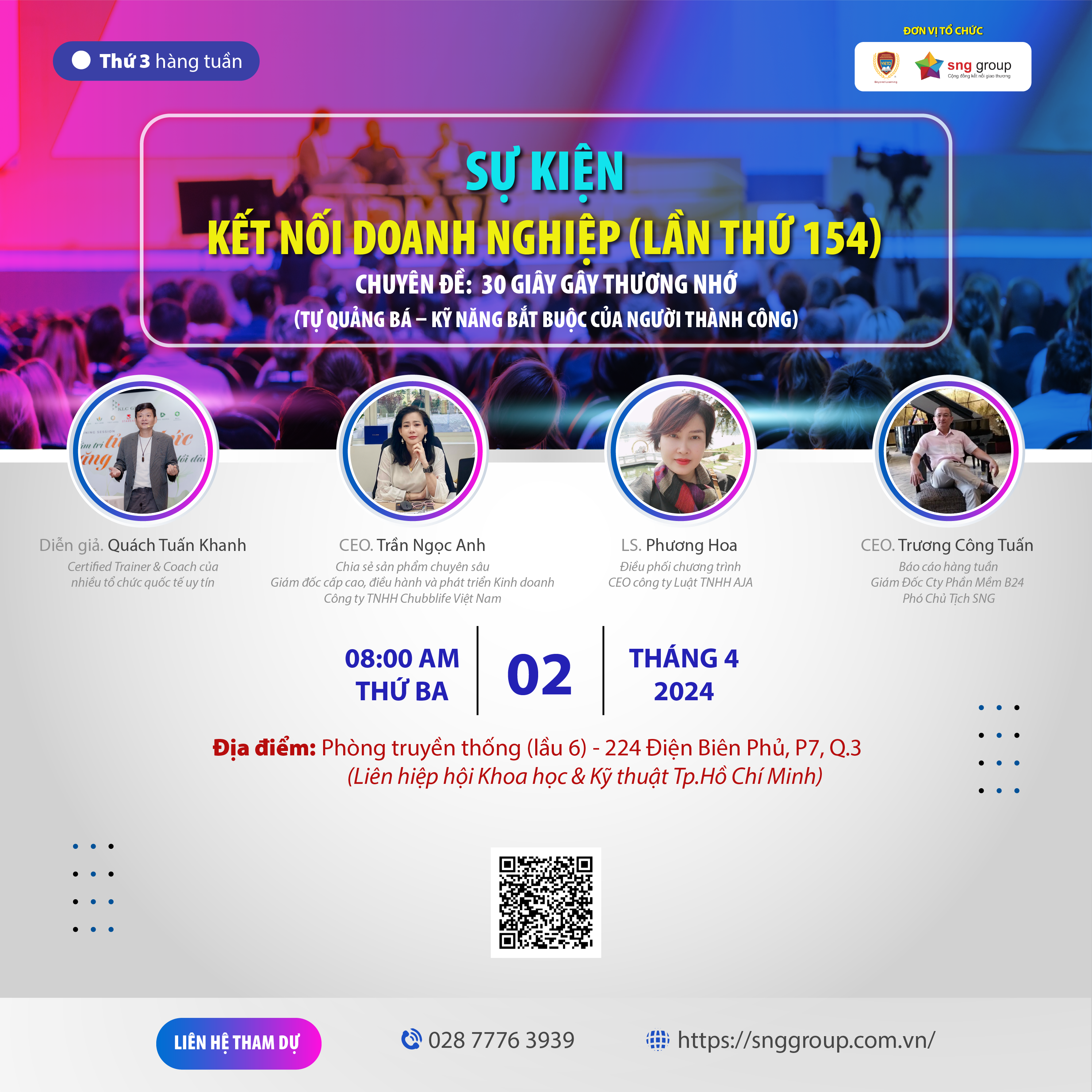 SNG Group kết nối giao thương - lần thứ 154